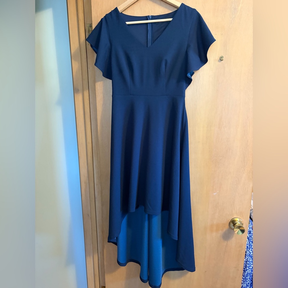 Elegant Navy Blue Women's Dress size S